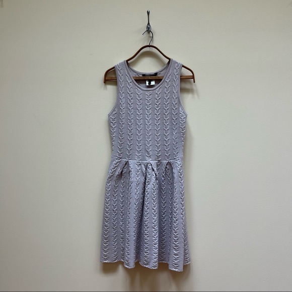 BCBGMAXAZRIA | Sleeveless Cable-knit Wool Dress - Picture 3 of 5